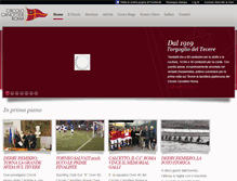 Tablet Screenshot of canottieriroma.it